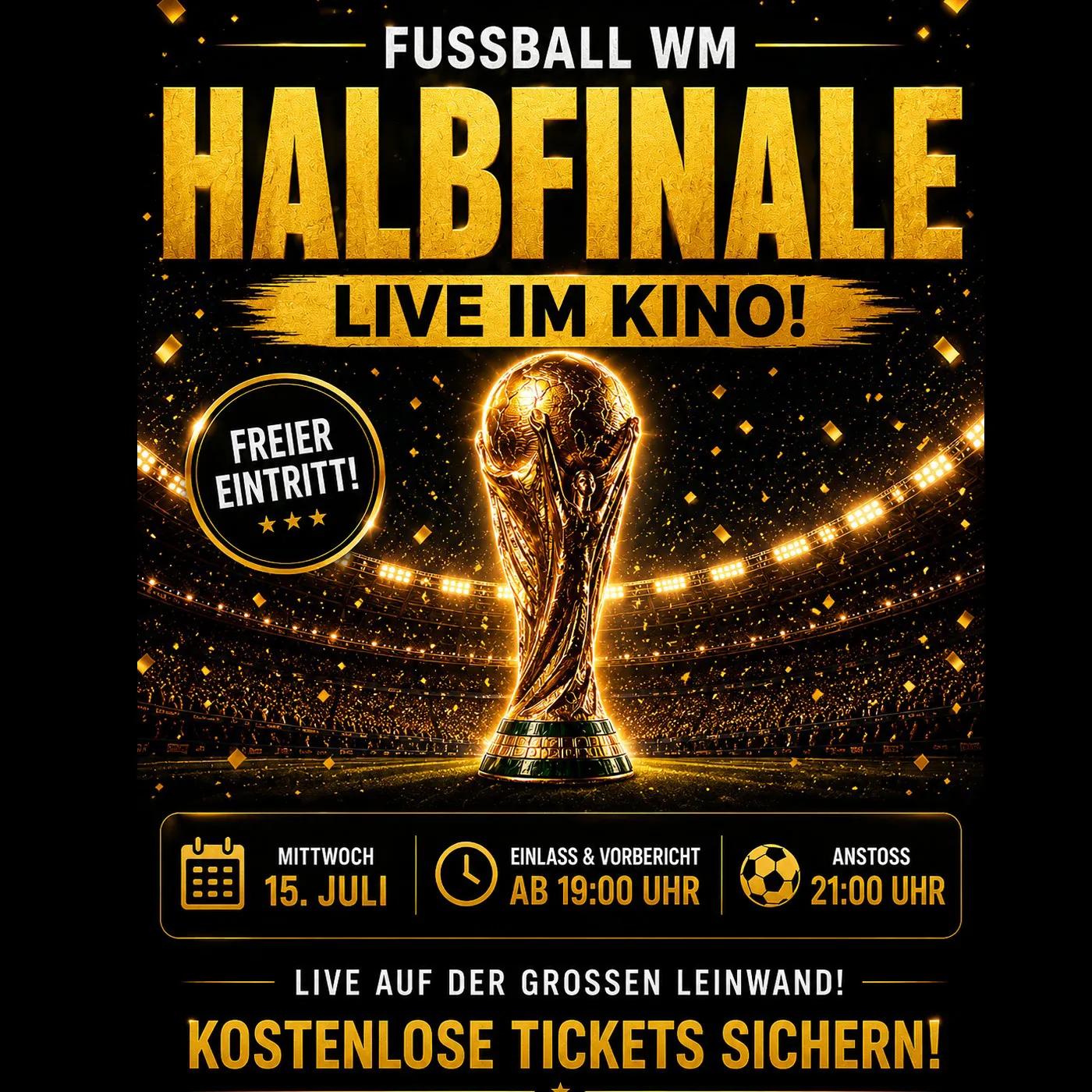 Fußball WM Live: Halbfinale 2